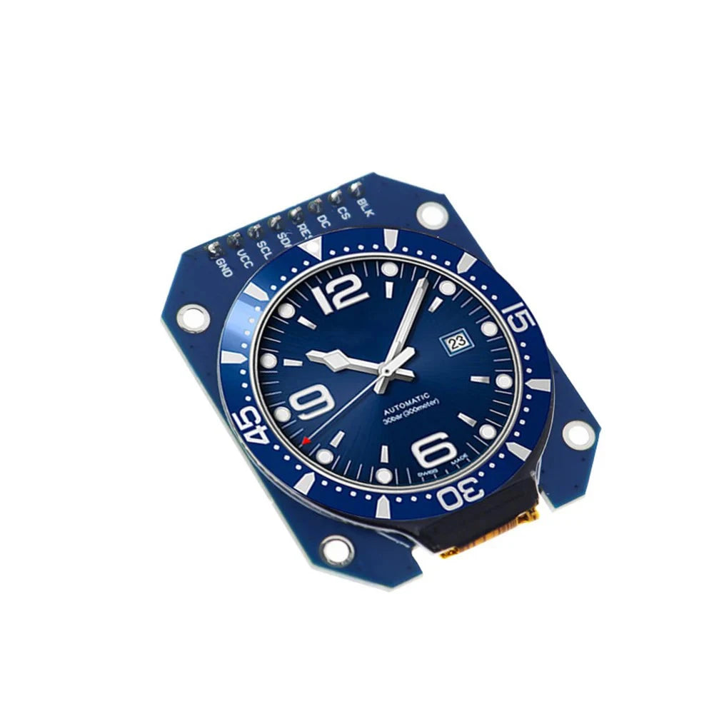 1.28-Inch Round TFT LCD Display Module 240x240 RGB GC9A01 SPI Interface