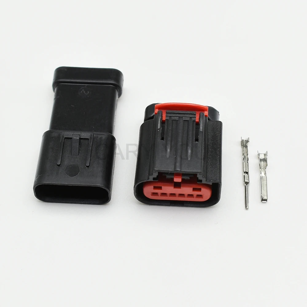 6 Pin Tyco Accelerator Pedal Throttle Sensor Connector 1438153-5 1-1419168-1 DJ7061A-0.6 for Ford GM