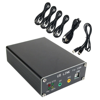 U5 Link COM Radio Connector For Radio Connector With Power Interface Pc66 Power Saving Box For HRD/DM780/LOGG32