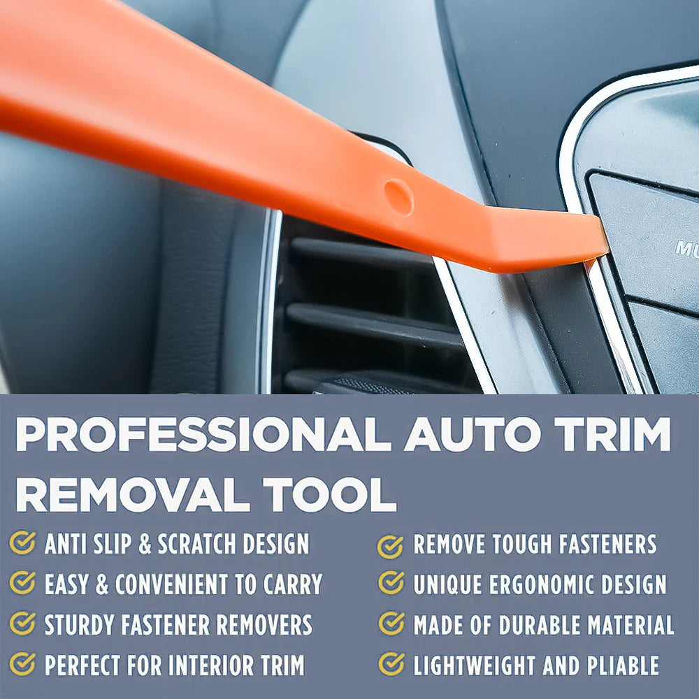 Car Disassembly Screwdriver Plastic Hand-held Pry Bar Car Radio Panel Door Clip Panel Trim Dash Audio Removal Installer Crowbar