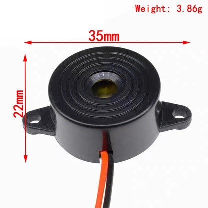 SFM-20B 85dB High Decibel Active Buzzer Alarm Speaker DC3-24V Continuous Sound