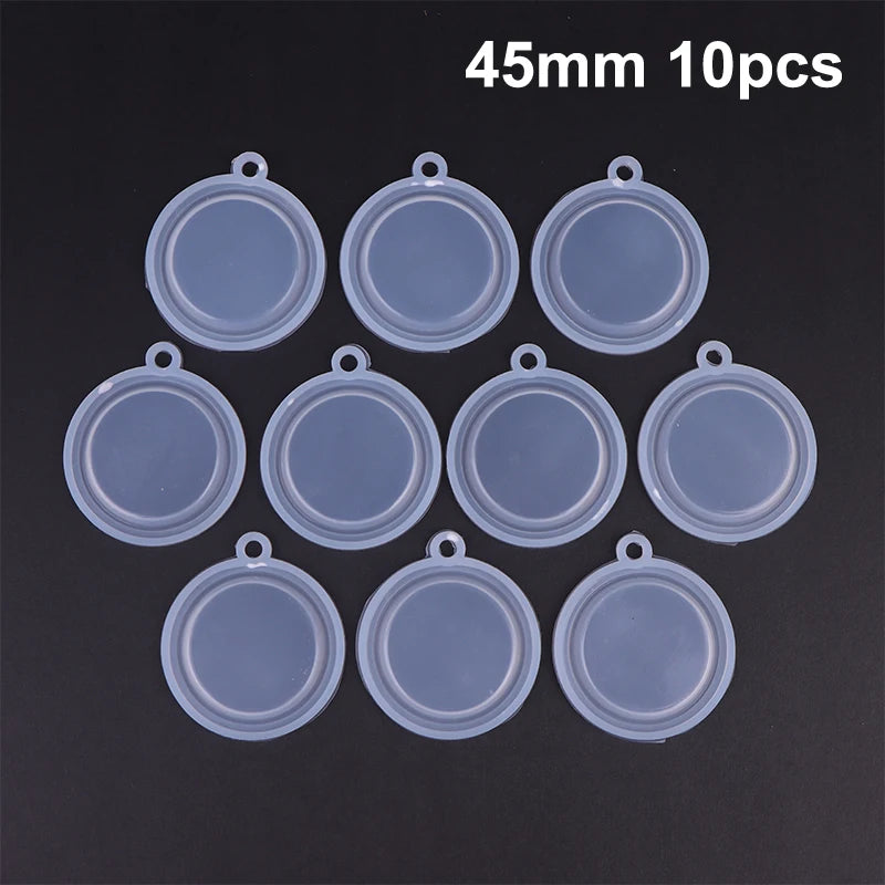 New 10Pcs 45/50/52/54MM Durable Pressure Diaphragm For Water Heater Gas Accessories Water Connection Heater Parts White