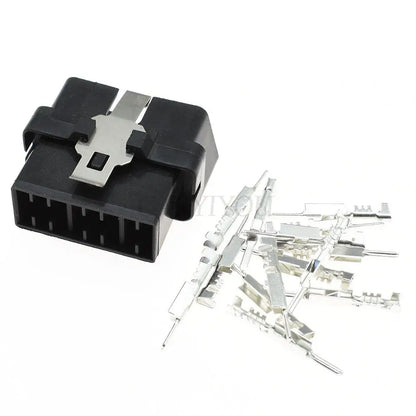 MG610761-5 Automotive 16-Pin OBD2 Diagnostic Connector — Black Female Wire Socket with 20cm Cable