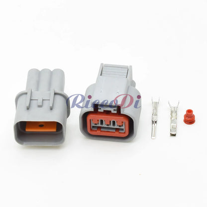 3 Way Auto Compressor Air Conditioning Waterproof Connector Plug Male Female Wiring Harness Socket HN032-03020 HN036-03027