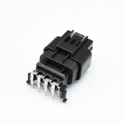 FW-C-8F-B / FW-C-8M-B Furukawa 8-Pin 2.3mm Waterproof Automotive Connector — Black Male Female Plug
