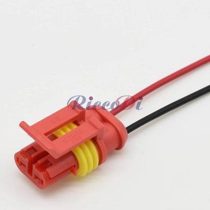 2 Pin 1.5mm Waterproof Connector 282080-1 282104-1 DJ7021-1.5-11/21 PA66 Male Female Seal