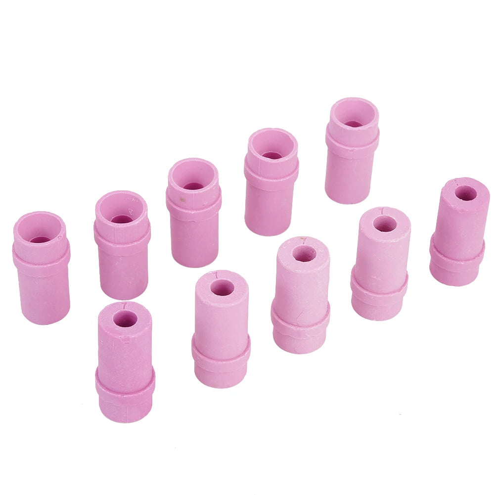 10pcs Sandblaster Ceramic Nozzle Tip Kit 35mm Length Air Siphon Sand Blasting Nozzle 4.5mm 5mm 6mm 7mm Blasting Tool Accessories