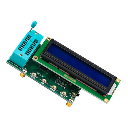 IC Logic Gate Tester TES200 IC Tester LED Digital Meter 74 40 45 Series LC Logic Gate Tester DC 7-12V Electrical Equipment