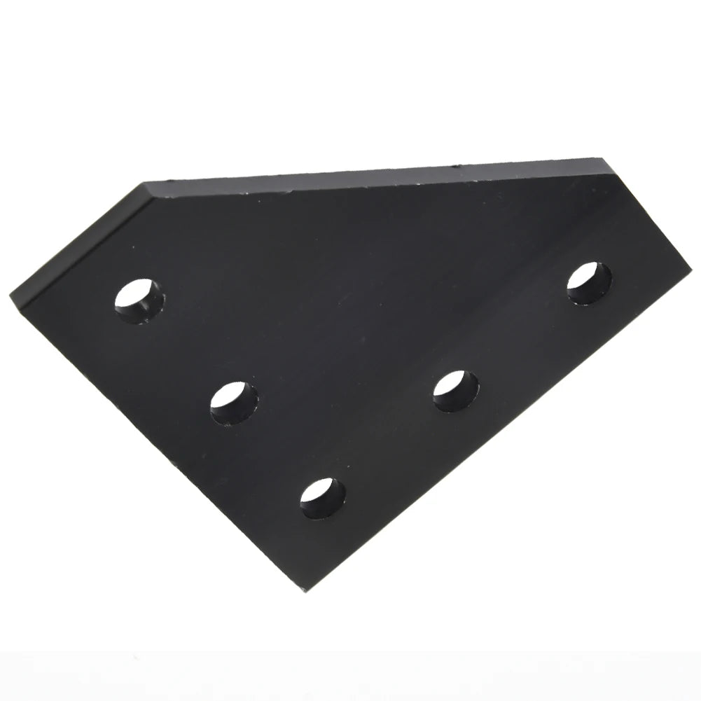 1 PCS  Plate Joint Board Plate Corner Angle Bracket For 2020 Aluminum Profile 5Hole 90 Degree Without Screws Home Hardware