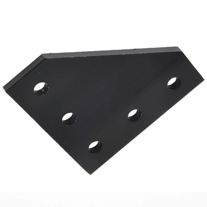 1 PCS  Plate Joint Board Plate Corner Angle Bracket For 2020 Aluminum Profile 5Hole 90 Degree Without Screws Home Hardware