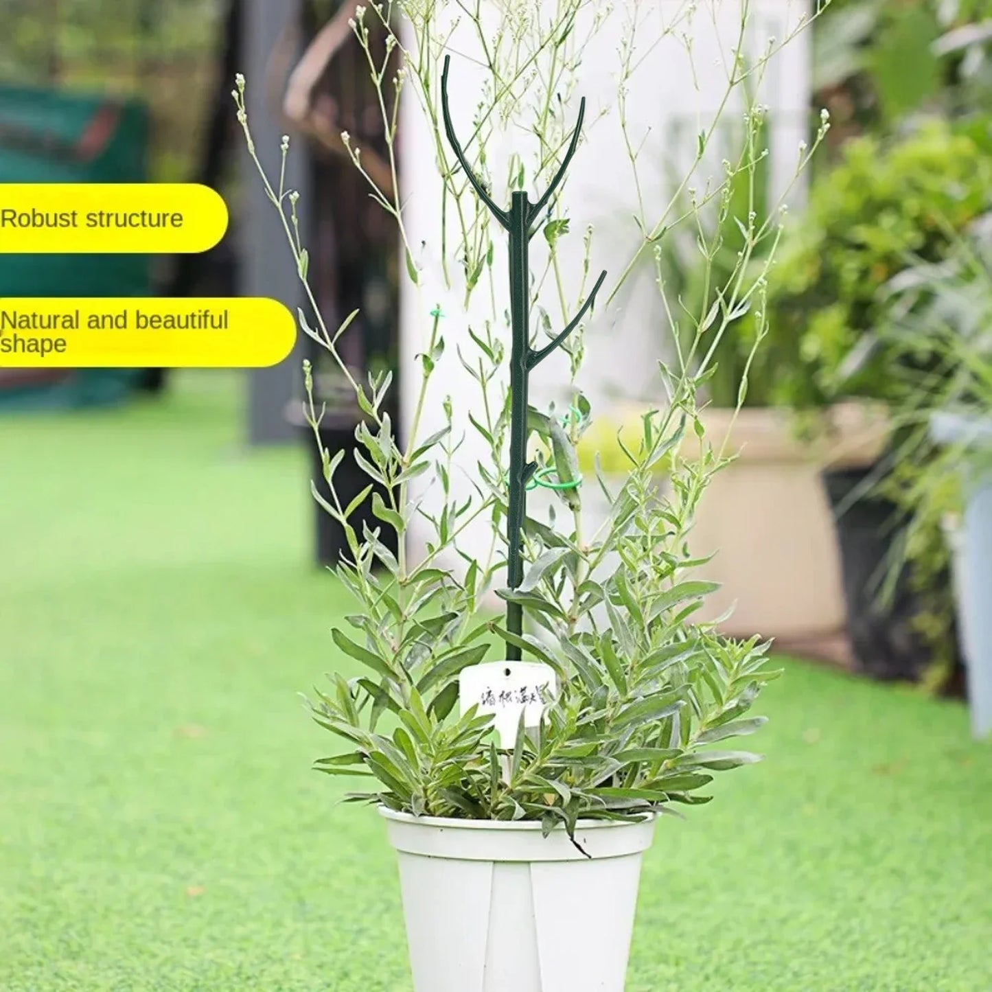 Plant Support Stake 30/3PCS Vine Climbing Fixing Rod for Potted Plants