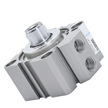 1pcs SDA Thin Cylinder 32X35 Pneumatic Air Cylinder 32mm Bore 35mm Route Thin Air Cylinder 1/8 PT 30-800 Mm/s