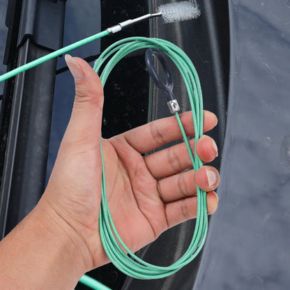 3meters Car Sewer Unclogger Cleaning Brush Car Sunroof Long Hose Drain Hole Drain Unclogger Car Pipe Cleaner Auto Accessories