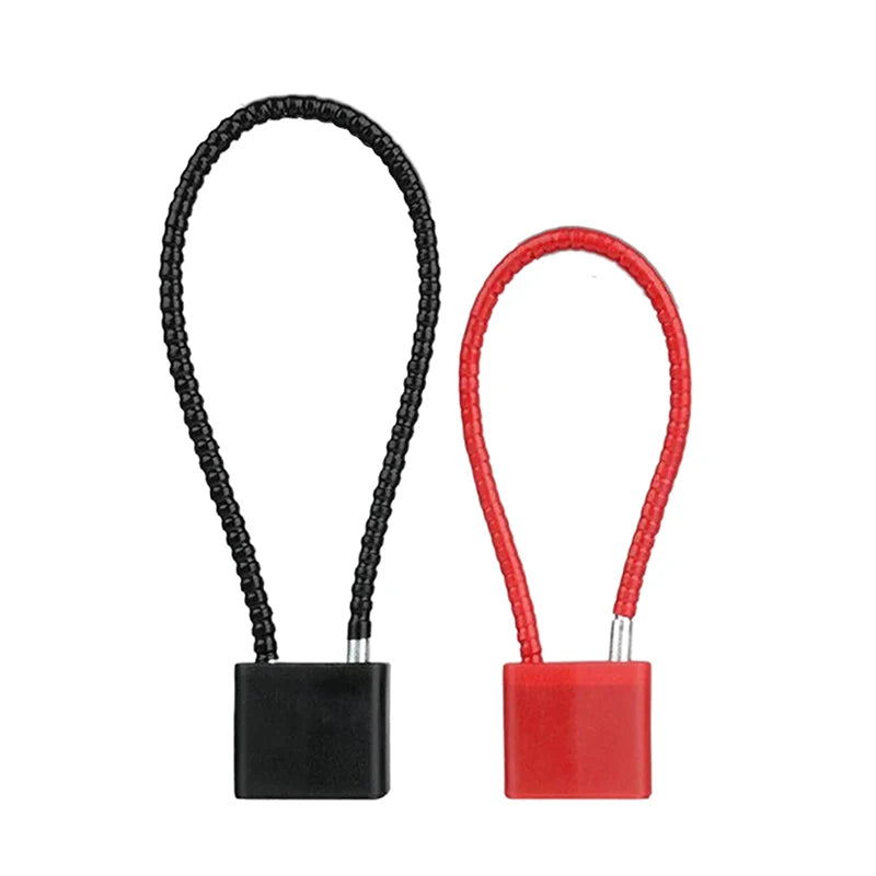 Steel Wire Padlock with Key Anti-theft Cabin Lock