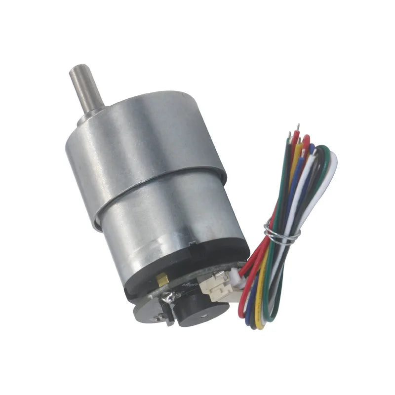 JGB37-520 DC Reduction Motor Comes With Coding High-Torque  DC Gear Motor 6V12V24V Adjustable Speed Direction