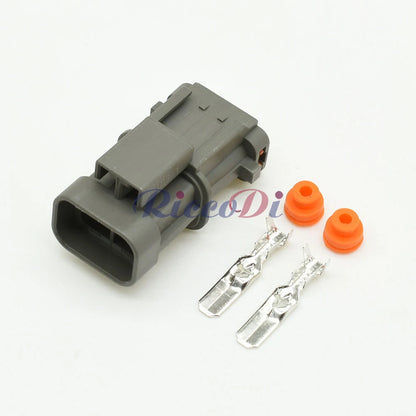2 Pin AC Generator Connector Socket Assembly MG640188-4 MG640188-5 Car Excavator Pressure Switch 7223-6224-40 7122-6224-40