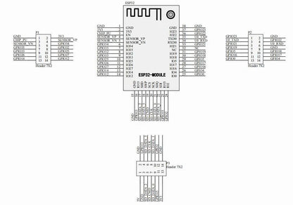 ESP8266/ESP32 Development Board Test Programmer and Downloader Socket for ESP Modules