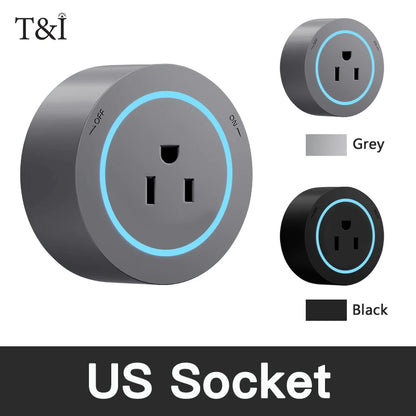 Power Track Socket Rail with USB Type-C Wall Mounted Modular Outlet Strip US/EU/UK Adapters 40-50cm