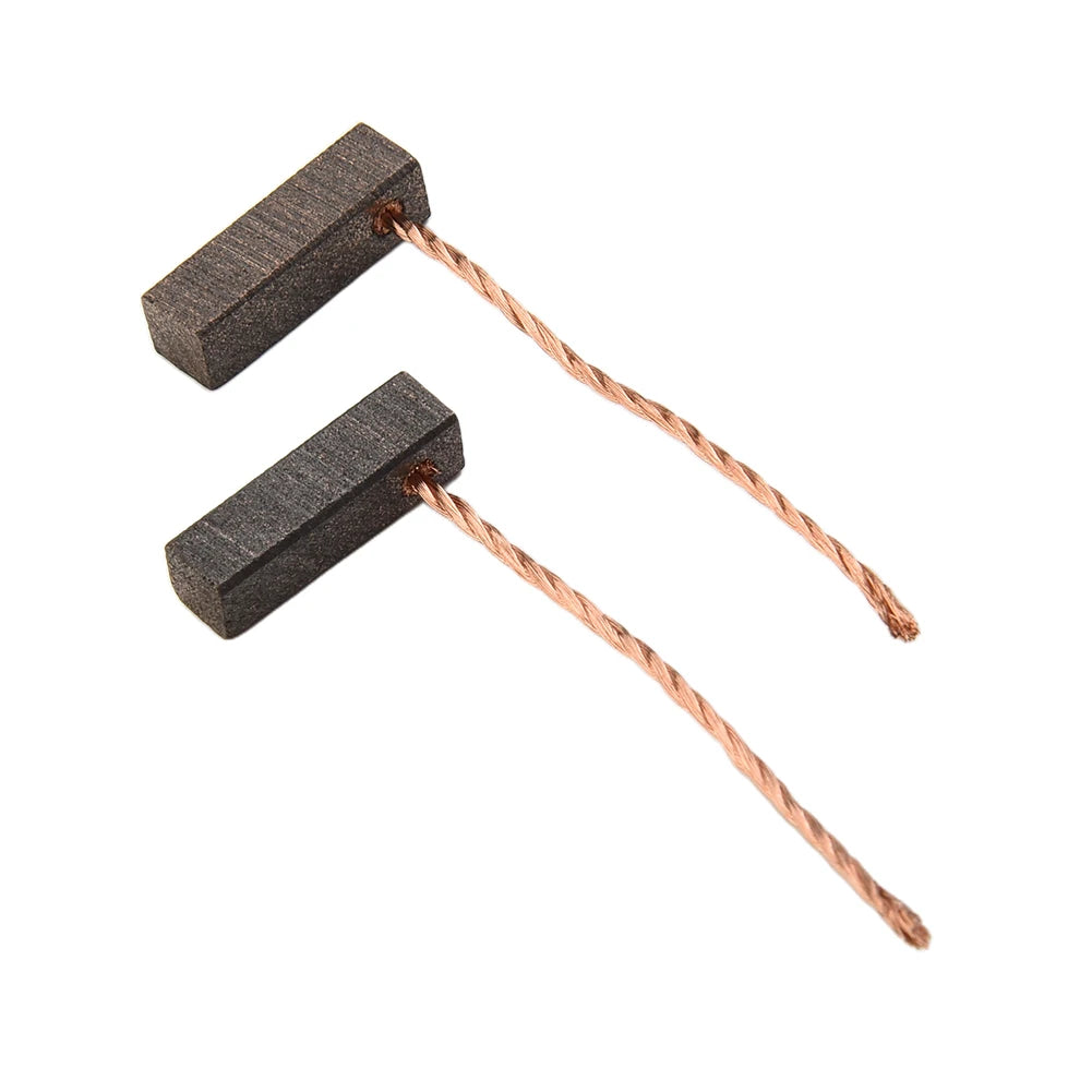 2PCS 5x5x16mm Carbon Brush  Materials For Power Tools And Electric Motors Rotary Hammer Drill Circular Saw Cut-off Saw