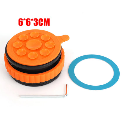 Vacuum Suction Cup Magnetic Car Phone Holder Mount Stand 360 Rotation Foldable Dashboard Windshield Support for Smartphone GPS