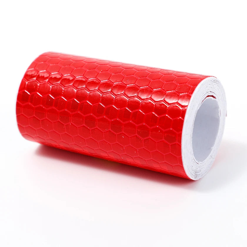 Car Reflective Tape Safety Warning Sticker – Anti-Collision Protective Strip Film for Auto & Moto