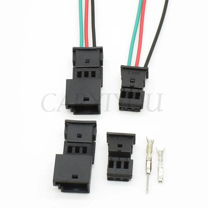 3-Pin 0.6mm Sealed Stereo Speaker & Rain Sensor Connector 1718346-1 DJ7031B-0.6 PA66 for VW