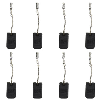 Set of 8 Carbon Motor Brushes for Bosch GWS 1000 1100 1400 10 11 14 15125 Long Lasting Performance and Reliability