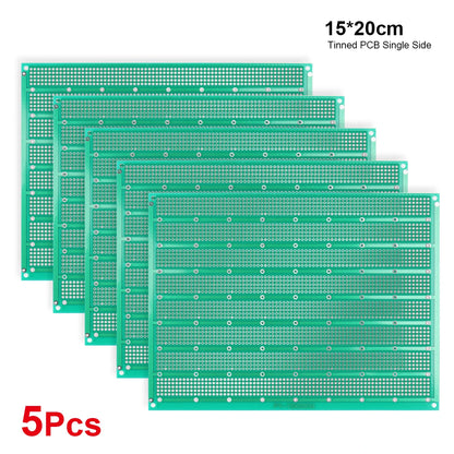 PCB Prototype Board 15x20cm Single-Side 2.54mm Pitch Universal DIY Soldering Plate