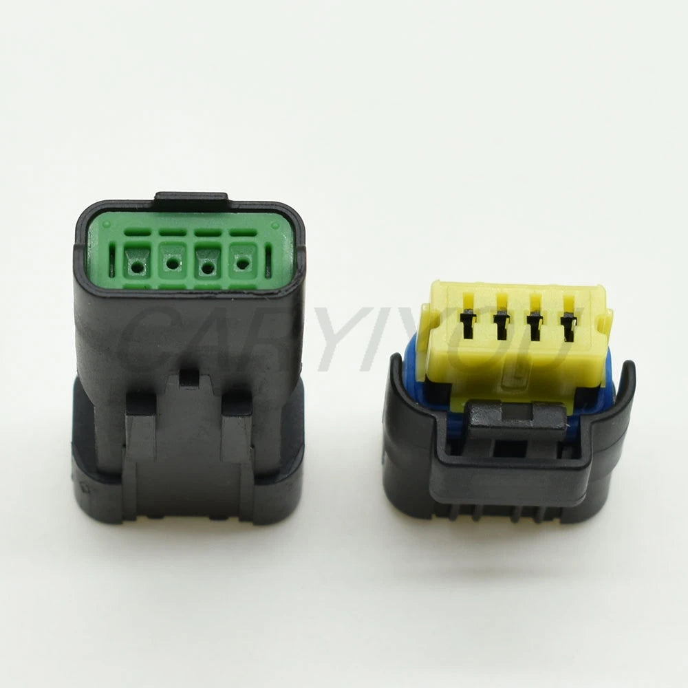 FCI 4 Pin Waterproof Connector 211PL042S0049 211PC042S8021 DJ7047B-1.5 PA66 Male Female