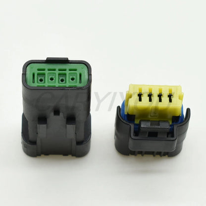 FCI 4 Pin Waterproof Connector 211PL042S0049 211PC042S8021 DJ7047B-1.5 PA66 Male Female