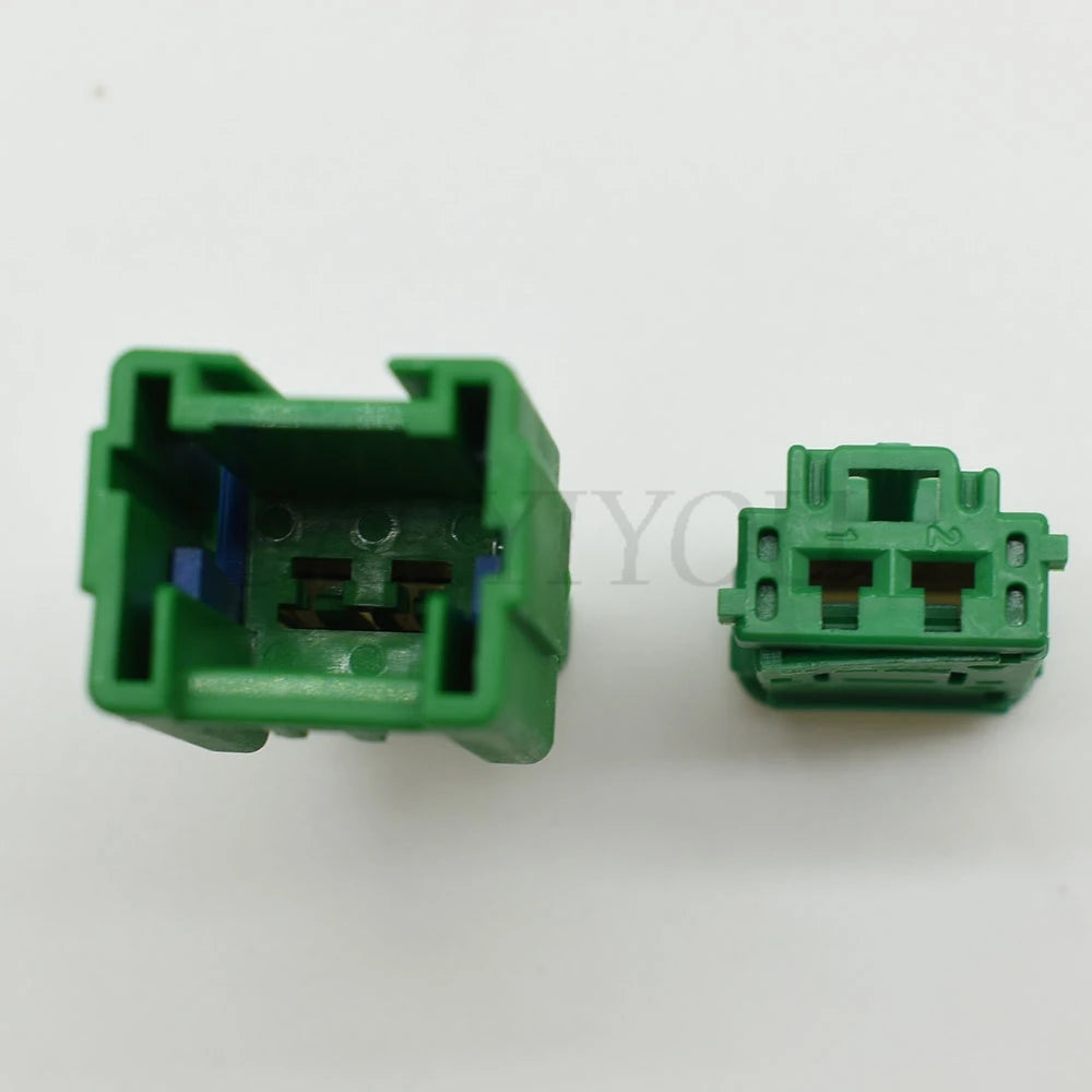 2 Pin 2.8mm Blower Motor Heater Fan Resistor Connector DJ7027E-2.8 PA66 for Nissan Citroen C5 C3