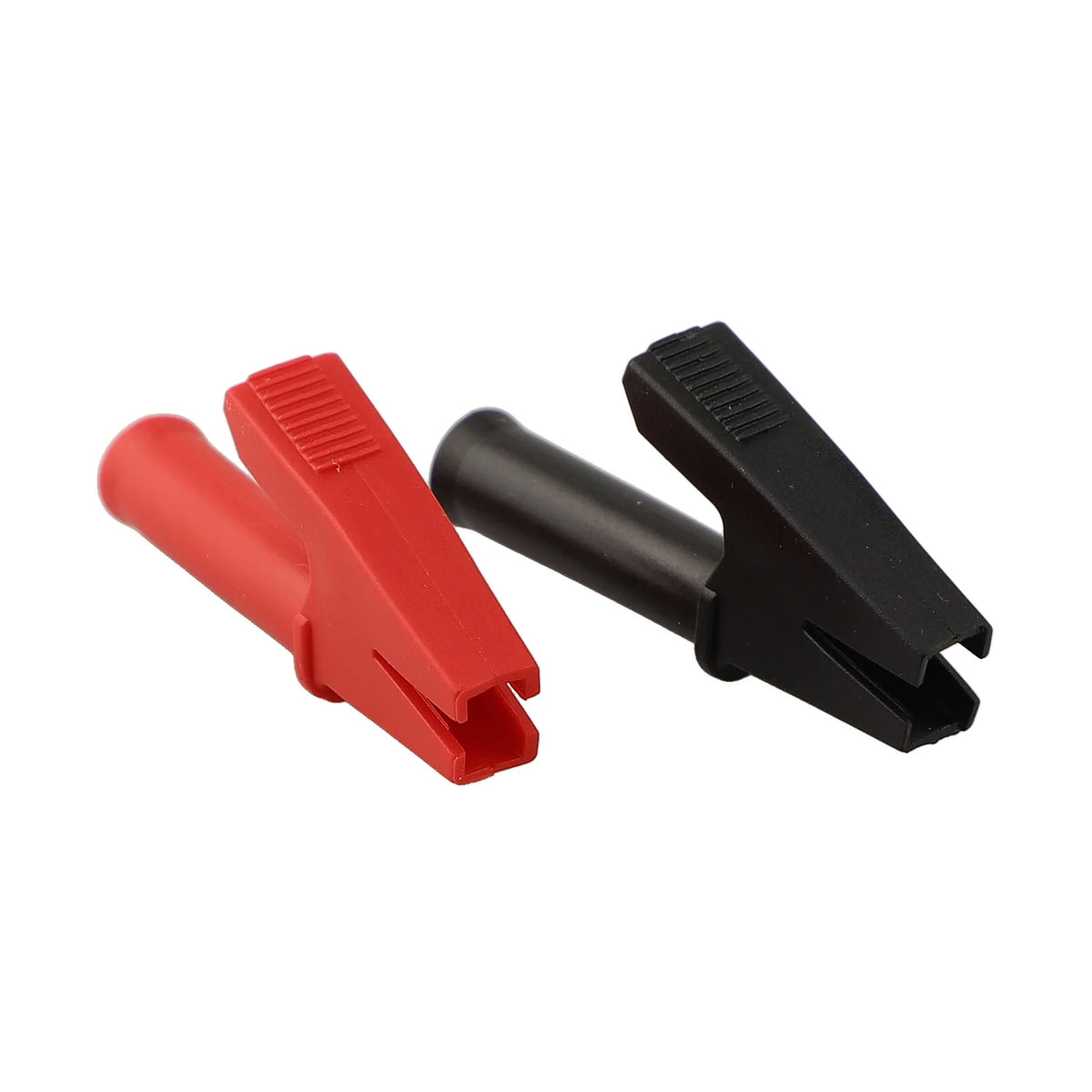 Easy Connect Crocodile Clips 2000V 30A Current Battery Connectors Black Crocodile Clips Strong Spring Mechanism