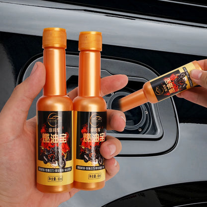 60ml Motorcycle Fuel Additive Electric Scooter Oil Tank Engine Carbon Removal Cleaning Agent Fuel Treasure Combustion Improver