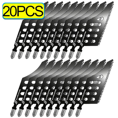 T142HB Jigsaw Blades Extra Long Heavy Duty Scroll Saw Blades T-Shank Professional Woodworking Aluminum Cutting Tool Accessories
