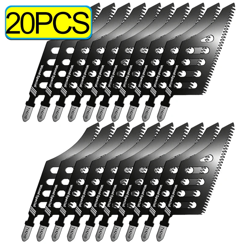 T-Shank Jigsaw Blades Heavy Duty Wood & Aluminum Cutting 20/1PCS