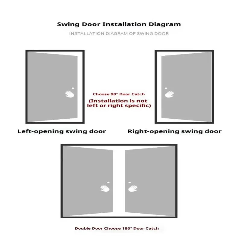 Latch Deadbolt Indoor Non-Punch Surface Mounted Door Lock Bathroom Sliding Door Buckle Snap Bolt Old-Fashioned Room Privacy Lock