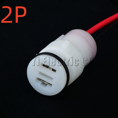 2 Pin Electric Fan & Knock Sensor Connector 6180-2541 For Toyota