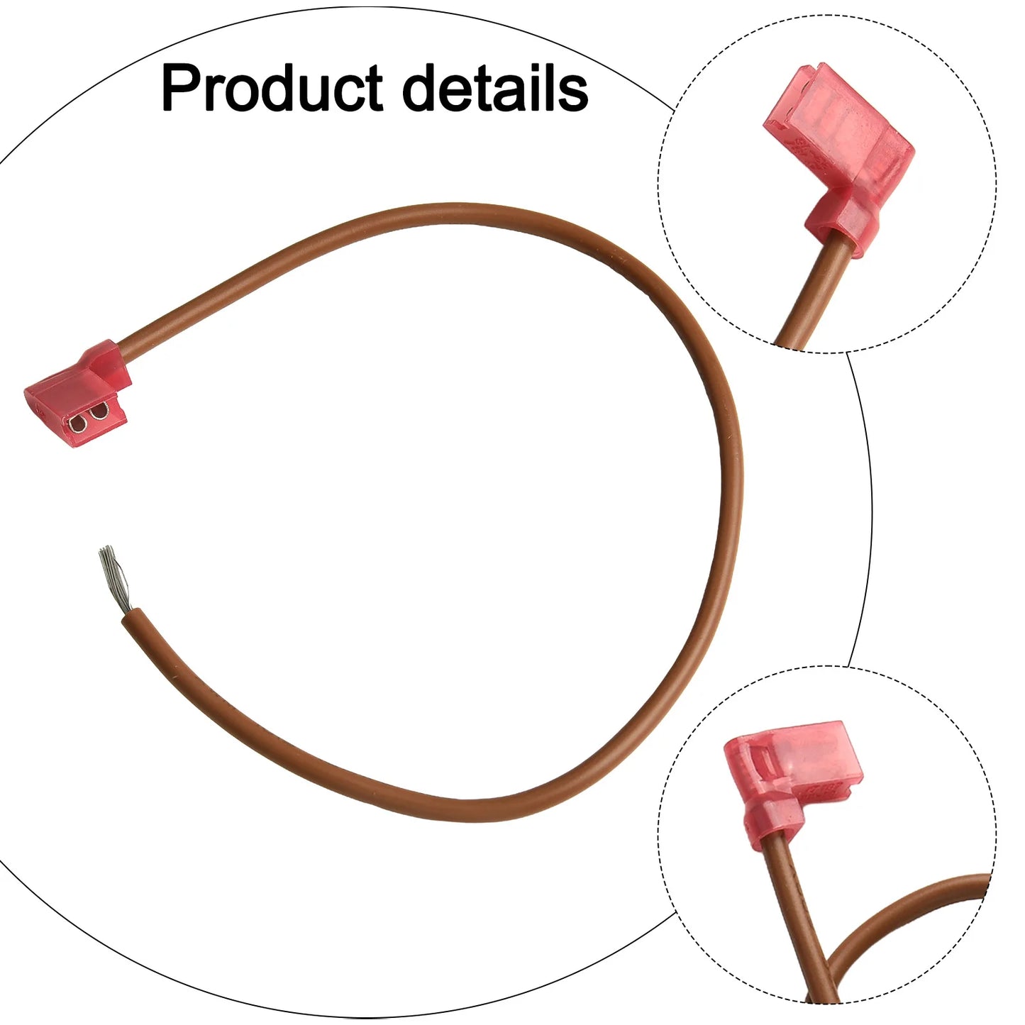 For Mobile Home As Shown RV Water Heater Fuse Thermal Fuse Replacement Manual Measurement Metal Thermal Fuse Reliable Fuse