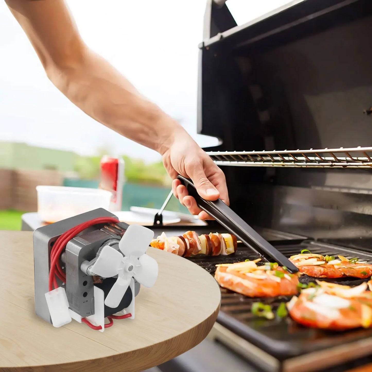 Motor Electric Motor For Pitboss Pellet Grills . Speed Upgraded 1.5 Power Replacement Barbecue For BBQ Spiral Motor