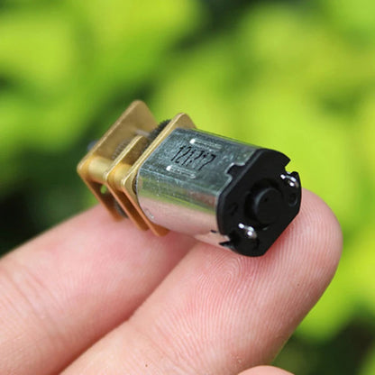 1pc Metal Gearbox Reducer  Electric Motor DIY Toy Micro N20 Gear Motor Slow Speed