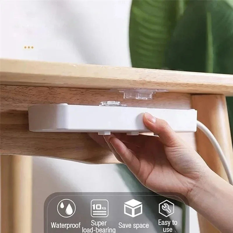 Double Sided Adhesive Wall Hooks Invisible Traceless Storage Hooks