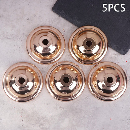 5Pcs 10mm Ceiling Lamp Wall Lamp Table Lamp Pendant Lamp Small Ceiling Cover Convex Cover DIY Decorative Cover Middle Hole