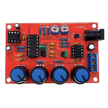 Professional Level Signal Generator DIY Kit featuring ICL8038 for Creating Sine Triangle and Square Waves Easily