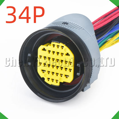 34 Pin Automotive Connector DTBFHPE34BKSV 9645118180 320454B03 Wire Harness Plug