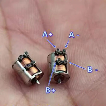 10Pcs DIY Digital Camera Lens Mini Ultra Tiny 4.5MM / 4.9MM Stepper Motor Micro 2-Phase 4-Wire Precision Step Stepping Motor