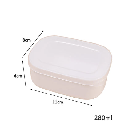 Food Sealed Crisper Refrigerator Food Vegetable Fruit Storage Container Rice Packaging Box Thermostability Kitchen Storage Boxes
