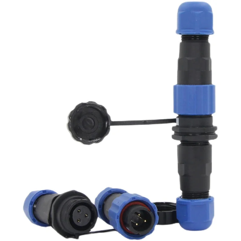 SP Series IP68 Waterproof Aviation Connector SP13 SP16 SP17 SP20 SP21 2-12Pin Panel Mount Plug and Socket
