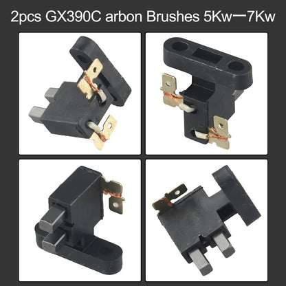 High Quality Practical Useful Brand New Carbon Brush Generator Accessories Brush Regulator Supplies 5-8KW Carbon Equipment