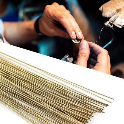 Silver Welding Rods Silver-Copper Alloy Soldering Wire 0.5mm Diameter for Jewelry Repair Welding Parts