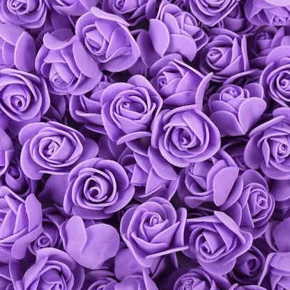 Artificial Rose Flower Heads Real Looking Foam Roses for DIY Wedding Baby Shower Centerpieces Party Home Decoration Wholesale